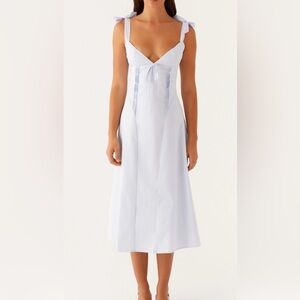 NWT Peppermayo Light Blue Poplin Dress